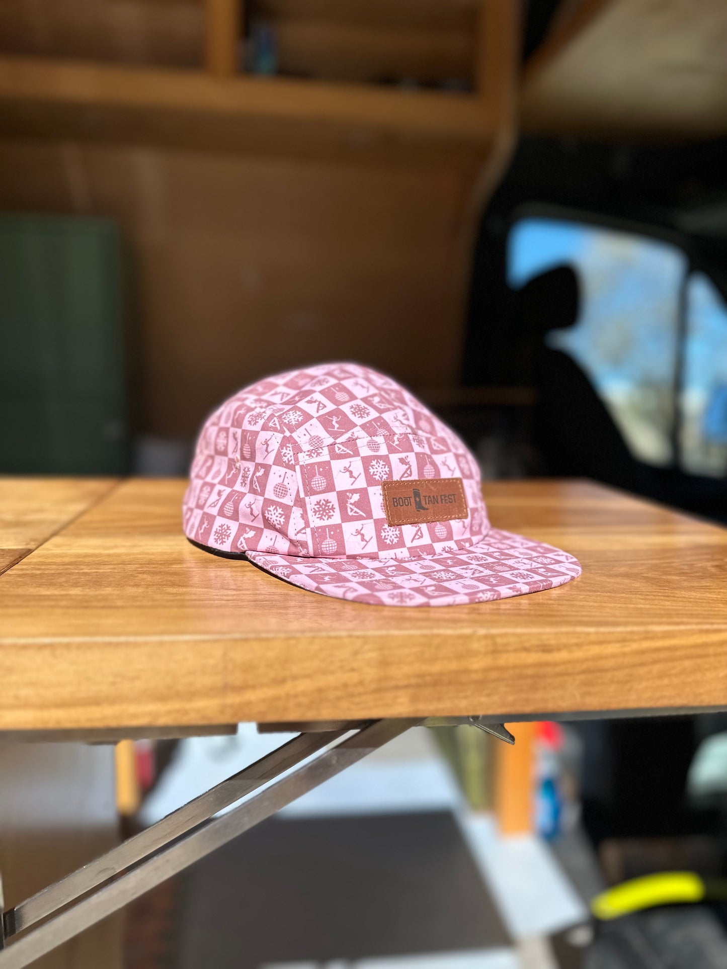 Checkered Camp 5-Panel