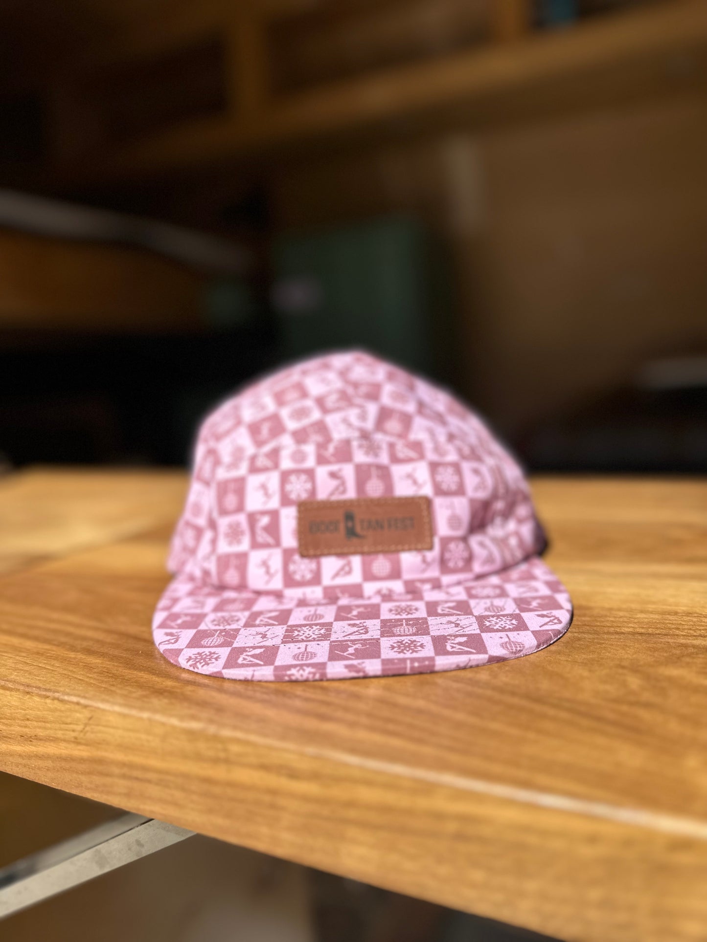 Checkered Camp 5-Panel